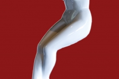 Leonor Fiber Glass e Laca 32X32X105 1987